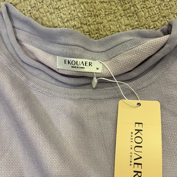 Amazon Floral Two Piece Sweater Shorts Set - Picture 4 of 5